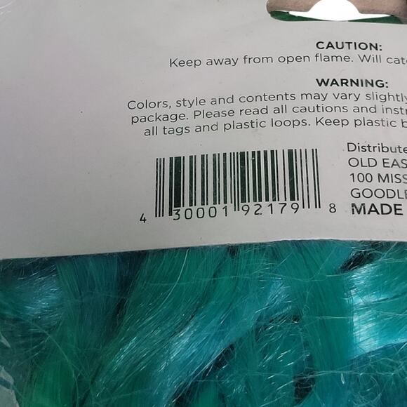 Long Wavy Teal Mermaid Wig, Adult Costume, Cosplay, Party Theme, Blue, One Size - Picture 2 of 3